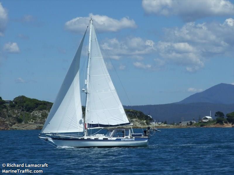 aphrodite 2 (Sailing vessel) - IMO , MMSI 503080500, Call Sign VJN2639 under the flag of Australia