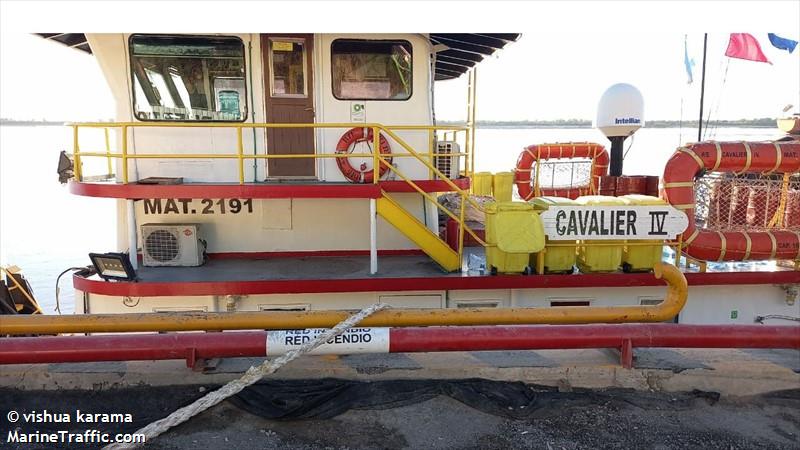 cavalier iv (Towing vessel (tow>200)) - IMO , MMSI 755019000, Call Sign ZPNO under the flag of Paraguay