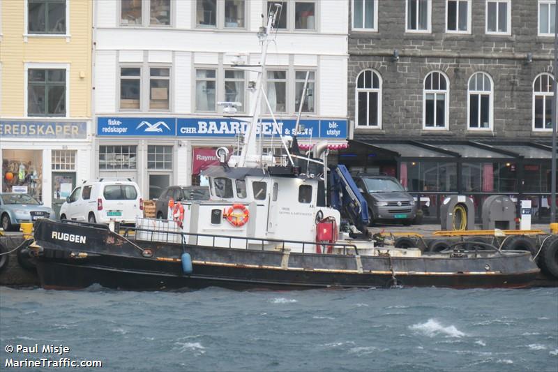 ruggen (Towing vessel) - IMO , MMSI 257370800, Call Sign LDXL under the flag of Norway