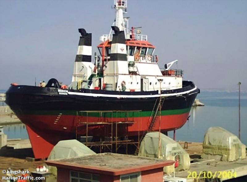 mersin-1 (Tug) - IMO , MMSI 271019004, Call Sign TC8054 under the flag of Turkey