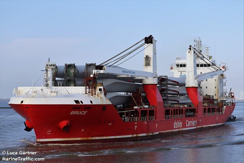 bruce (General Cargo Ship) - IMO 9741140, MMSI 636093060, Call Sign D5LJ6 under the flag of Liberia