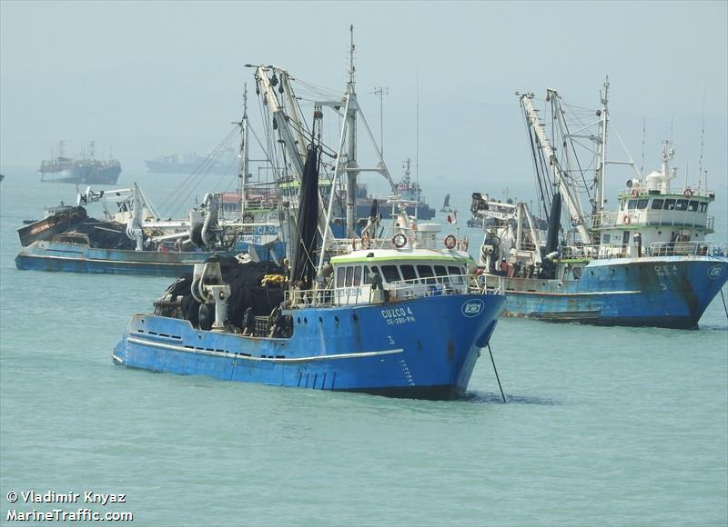 cuzco 4 (Fishing vessel) - IMO , MMSI 760002911 under the flag of Peru