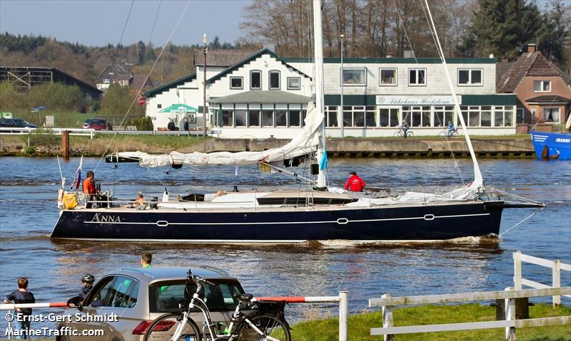 anna (Sailing vessel) - IMO , MMSI 273350880 under the flag of Russia