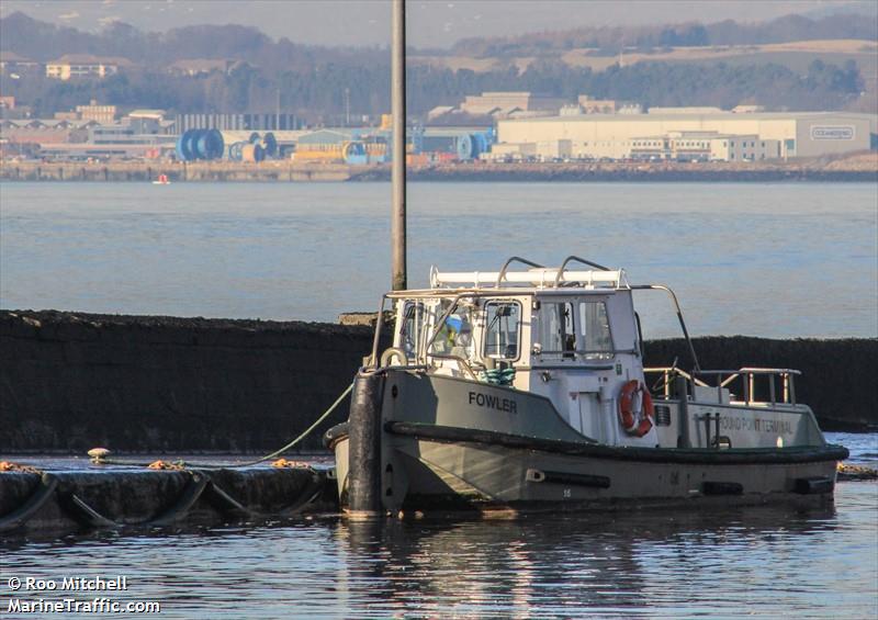 fowler (Port tender) - IMO , MMSI 232007216, Call Sign MAUS7 under the flag of United Kingdom (UK)