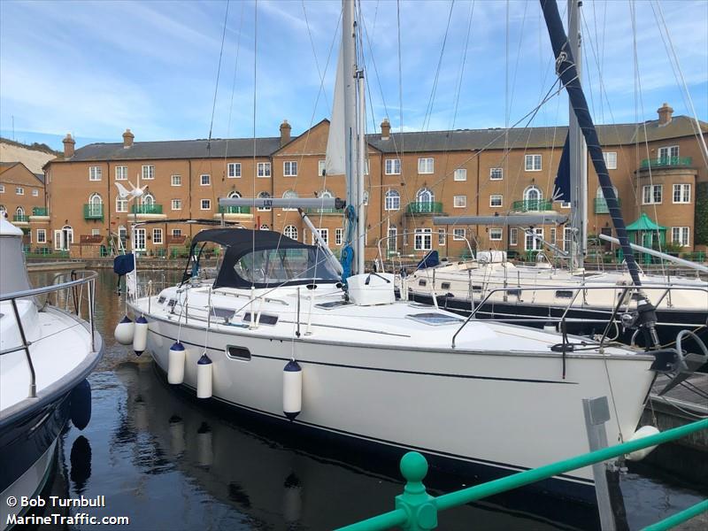 lily (Sailing vessel) - IMO , MMSI 235092662, Call Sign ZNBI3 under the flag of United Kingdom (UK)