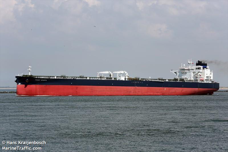 front sparta (Crude Oil Tanker) - IMO 9847114, MMSI 477591500, Call Sign VRTI4 under the flag of Hong Kong