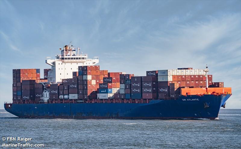 zim atlantic (Container Ship) - IMO 9440801, MMSI 636021472, Call Sign 5LEC2 under the flag of Liberia