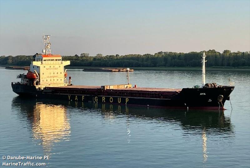 aya (General Cargo Ship) - IMO 9516557, MMSI 352001071, Call Sign 3E2440 under the flag of Panama