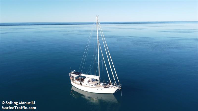 manuriki (Sailing vessel) - IMO , MMSI 503098870 under the flag of Australia