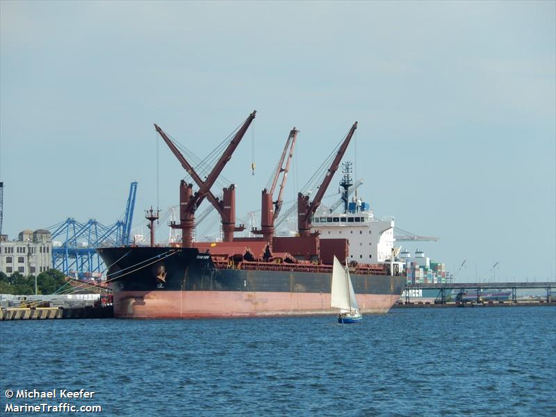 team view (Bulk Carrier) - IMO 9576727, MMSI 538009669, Call Sign V7A5021 under the flag of Marshall Islands