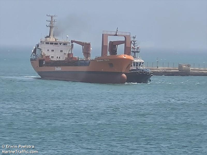 breadbox hyrax (General Cargo Ship) - IMO 8415158, MMSI 671337100, Call Sign 5VIK6 under the flag of Togolese Rep