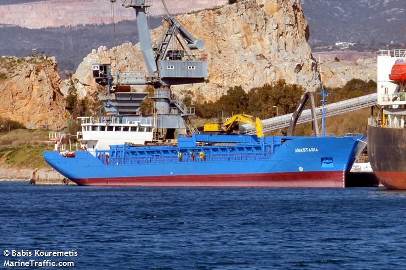 anastasia (General Cargo Ship) - IMO 8417546, MMSI 241783000, Call Sign SVA6070 under the flag of Greece