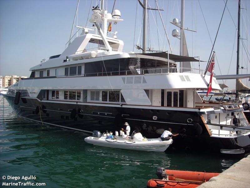 mp5 (Yacht) - IMO 1006867, MMSI 319790000, Call Sign ZC0X4 under the flag of Cayman Islands