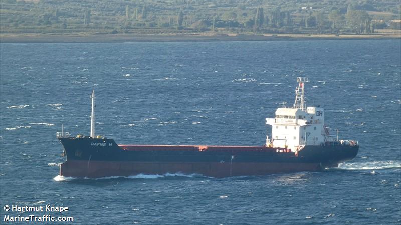 dafne h (General Cargo Ship) - IMO 9257204, MMSI 511100603, Call Sign T8A3773 under the flag of Palau