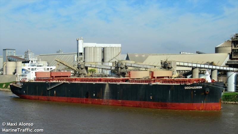 dochudson (Wood Chips Carrier) - IMO 9841201, MMSI 563148900, Call Sign 9V7767 under the flag of Singapore