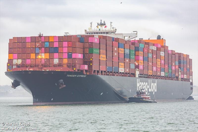 tangier express (Container Ship) - IMO 9525900, MMSI 636021394, Call Sign 5LDS8 under the flag of Liberia