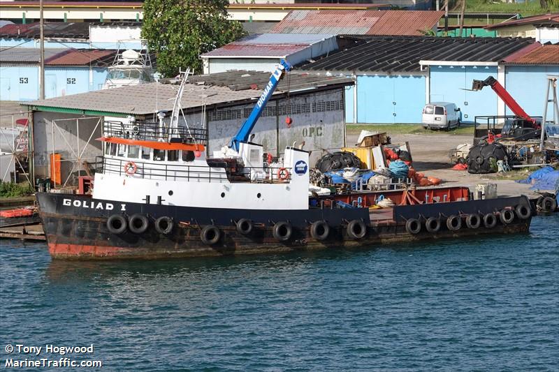 goliad i (Cargo ship) - IMO , MMSI 356000100, Call Sign HP2124 under the flag of Panama