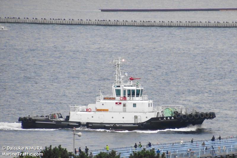 takao maru (Tug) - IMO , MMSI 431018859, Call Sign JD5069 under the flag of Japan