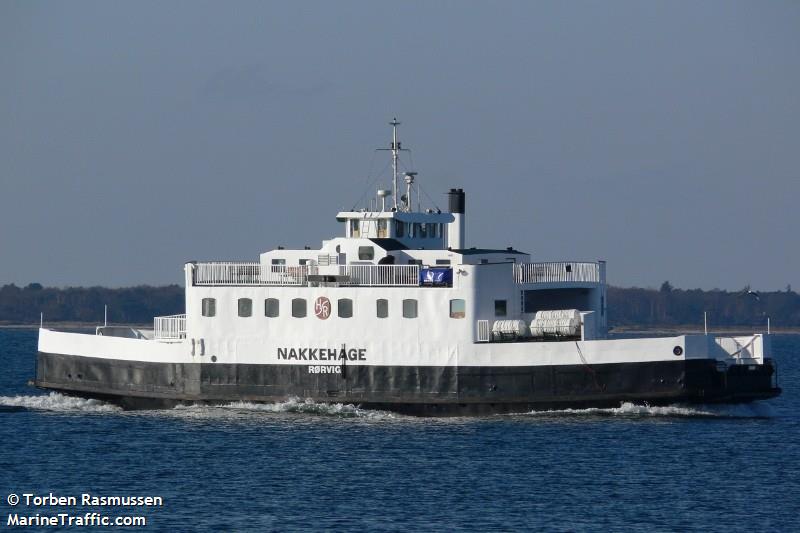 nakkehage (Passenger ship) - IMO , MMSI 219000753, Call Sign OUKC under the flag of Denmark