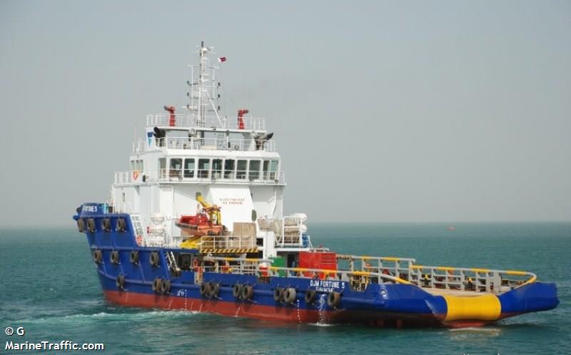 mouje aqianoos (Offshore Tug/Supply Ship) - IMO 9302360, MMSI 422169100, Call Sign EPHN8 under the flag of Iran