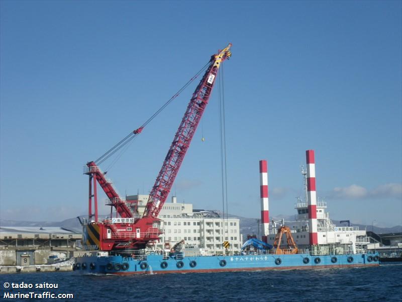 sugawaragou no.18 (Dredging or UW ops) - IMO , MMSI 431011919 under the flag of Japan