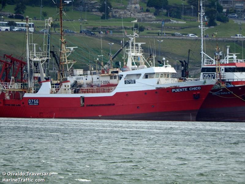 puente chico (Fishing Vessel) - IMO 8711241, MMSI 701000772, Call Sign LW 9799 under the flag of Argentina