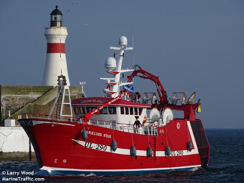 sparkling star ul290 (Fishing vessel) - IMO , MMSI 232040790, Call Sign MLAI8 under the flag of United Kingdom (UK)