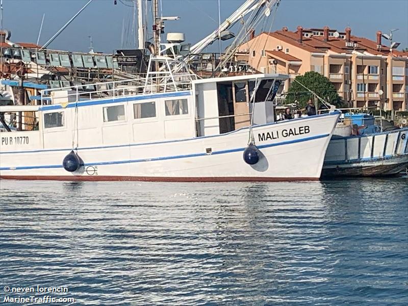 mali galeb (Fishing vessel) - IMO , MMSI 238194840, Call Sign 9A4198 under the flag of Croatia