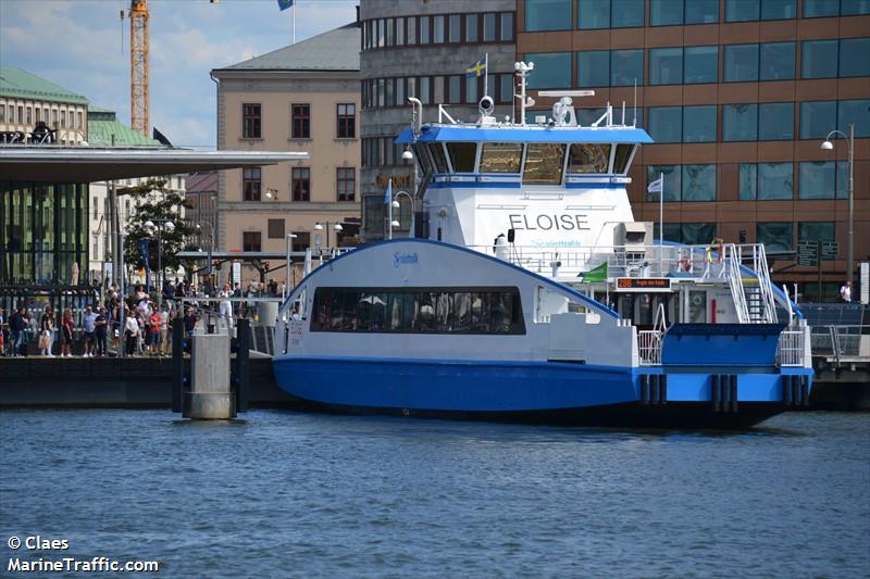 eloise (Passenger ship) - IMO , MMSI 265029700, Call Sign SCBE under the flag of Sweden