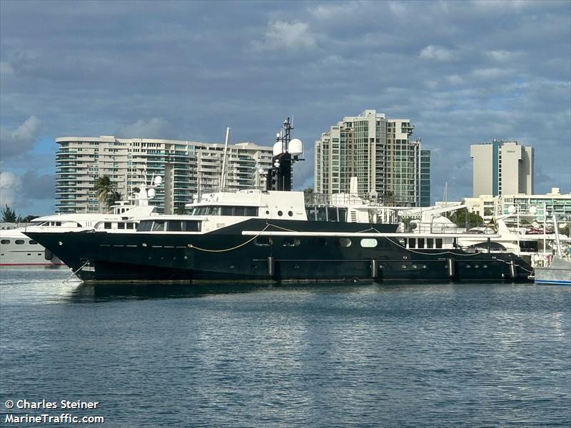 highlander (Yacht) - IMO 8668030, MMSI 339266000, Call Sign V7ZB2 under the flag of Jamaica