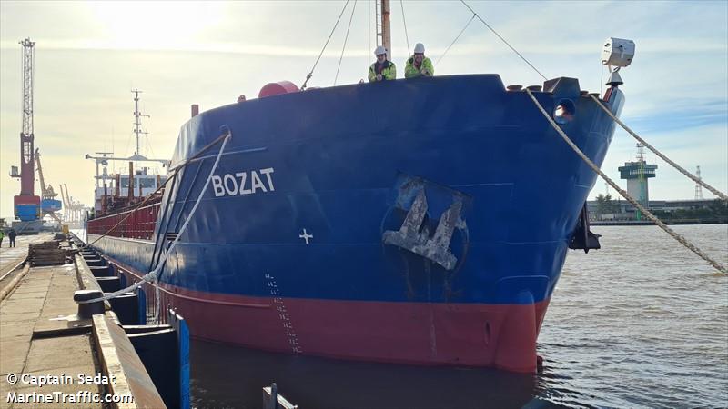 bozat (General Cargo Ship) - IMO 9030462, MMSI 352001177, Call Sign 3E2574 under the flag of Panama
