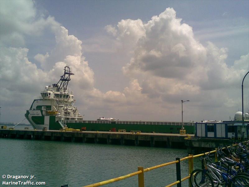 bourbon ruby (Offshore Tug/Supply Ship) - IMO 9386689, MMSI 253347000, Call Sign LXRU under the flag of Luxembourg