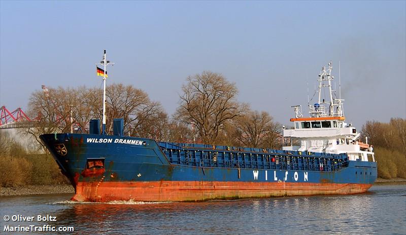 wilson drammen (General Cargo Ship) - IMO 9390094, MMSI 314620000, Call Sign 8PBJ4 under the flag of Barbados