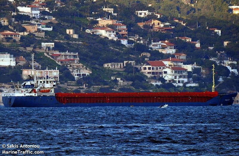 ns olza (General Cargo Ship) - IMO 8919843, MMSI 667001319, Call Sign 9LU2122 under the flag of Sierra Leone