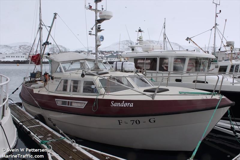 sandora f-70-g (Fishing vessel) - IMO , MMSI 257965050, Call Sign LN6409 under the flag of Norway