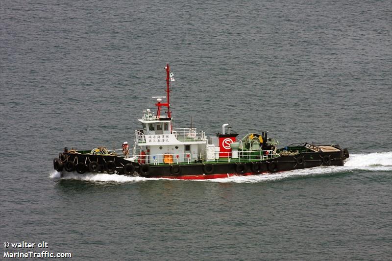 harumimaru no.3 (Tug) - IMO , MMSI 431009186 under the flag of Japan