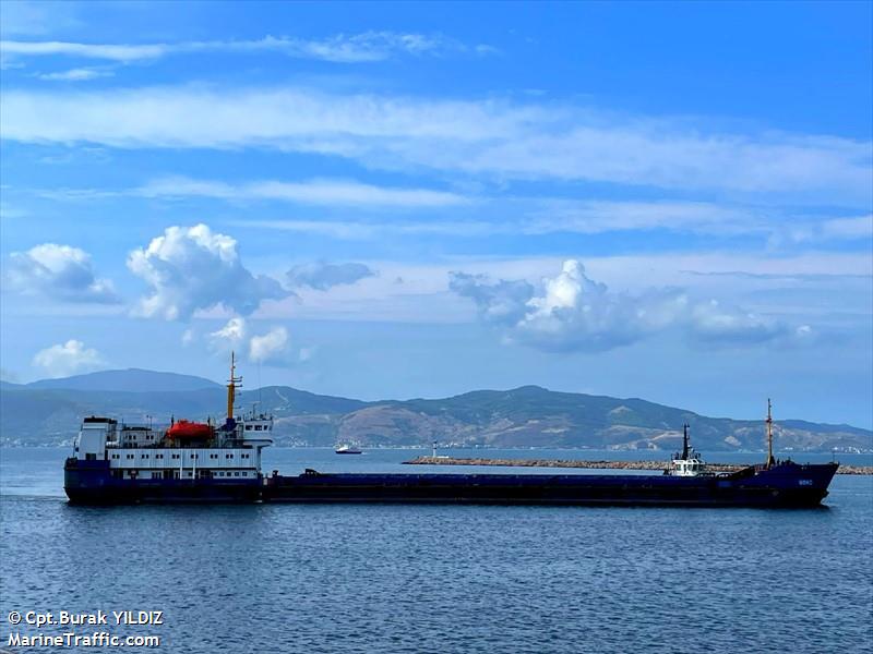 usko (General Cargo Ship) - IMO 8721442, MMSI 631010058, Call Sign 3CEBG under the flag of Equatorial Guinea