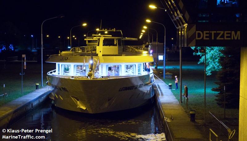 leonardo da vinci (Passenger ship) - IMO , MMSI 253242507, Call Sign LX2507 under the flag of Luxembourg