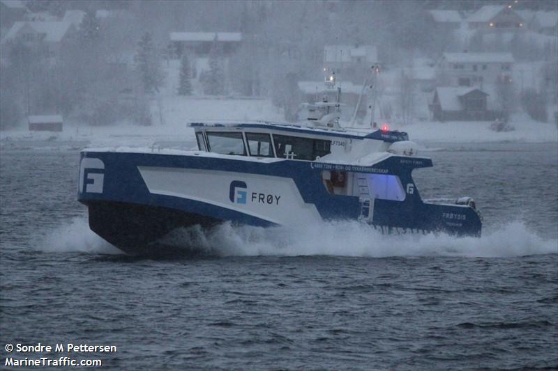 froydis (Diving ops) - IMO , MMSI 259004930, Call Sign LF7340 under the flag of Norway