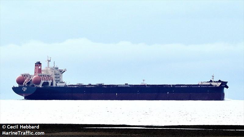 hl sunny (Bulk Carrier) - IMO 9889679, MMSI 538009343, Call Sign V7A4618 under the flag of Marshall Islands