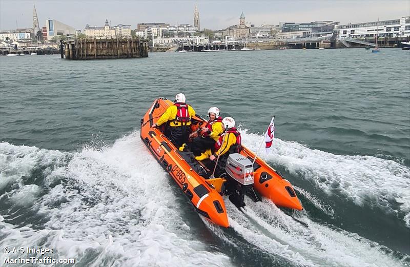 rnli lifeboat d-865 (SAR) - IMO , MMSI 232032299 under the flag of United Kingdom (UK)