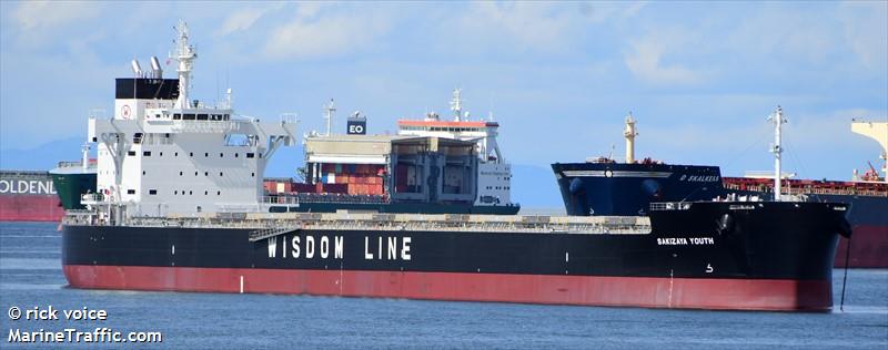 sakizaya youth (Bulk Carrier) - IMO 9913028, MMSI 352001284, Call Sign 3E4028 under the flag of Panama