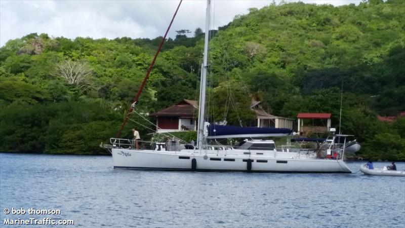 atla (Sailing vessel) - IMO , MMSI 378112286, Call Sign ZJL5887 under the flag of British Virgin Islands