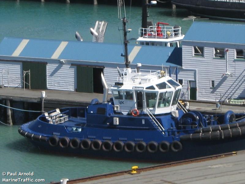 blackadder (-) - IMO , MMSI 512003189, Call Sign ZMQ3181 under the flag of New Zealand