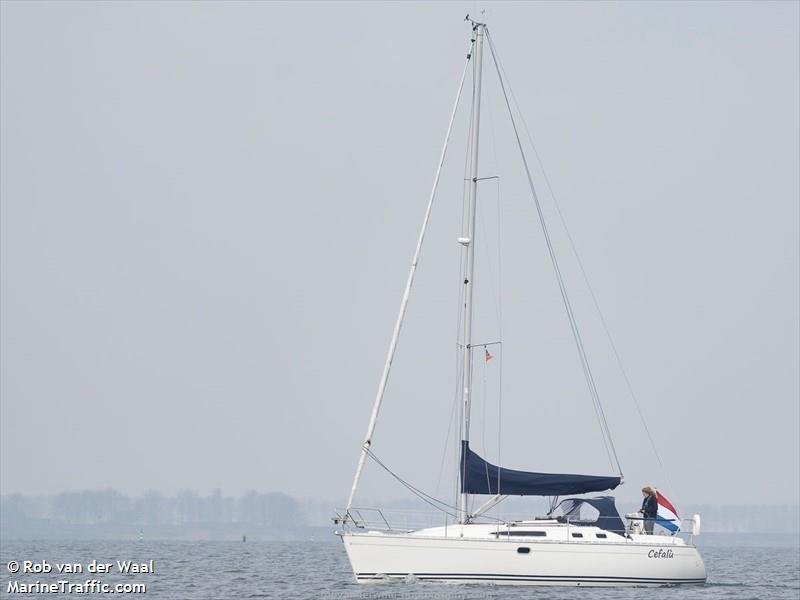 cefalu (Sailing vessel) - IMO , MMSI 244046742, Call Sign PC3882 under the flag of Netherlands