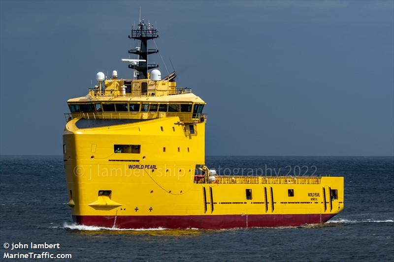 world pearl (Offshore Tug/Supply Ship) - IMO 9638123, MMSI 636019267, Call Sign D5TS4 under the flag of Liberia