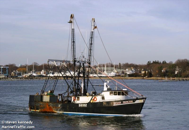 ocean princess (Fishing vessel) - IMO , MMSI 367096590, Call Sign WDC9023 under the flag of United States (USA)