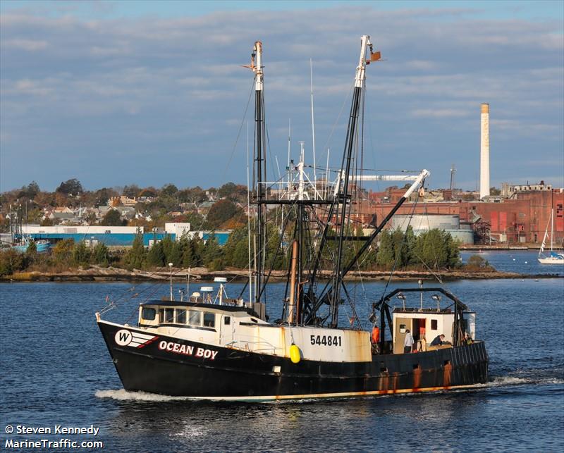 ocean boy (Fishing vessel) - IMO , MMSI 367359070, Call Sign WDE4880 under the flag of United States (USA)