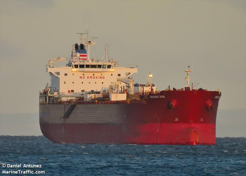 grouse sun (Chemical/Oil Products Tanker) - IMO 9911513, MMSI 563154800, Call Sign 9V7560 under the flag of Singapore