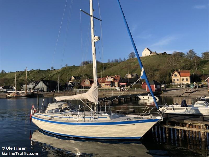 miss sophy (Sailing vessel) - IMO , MMSI 219007975, Call Sign XPD6323 under the flag of Denmark